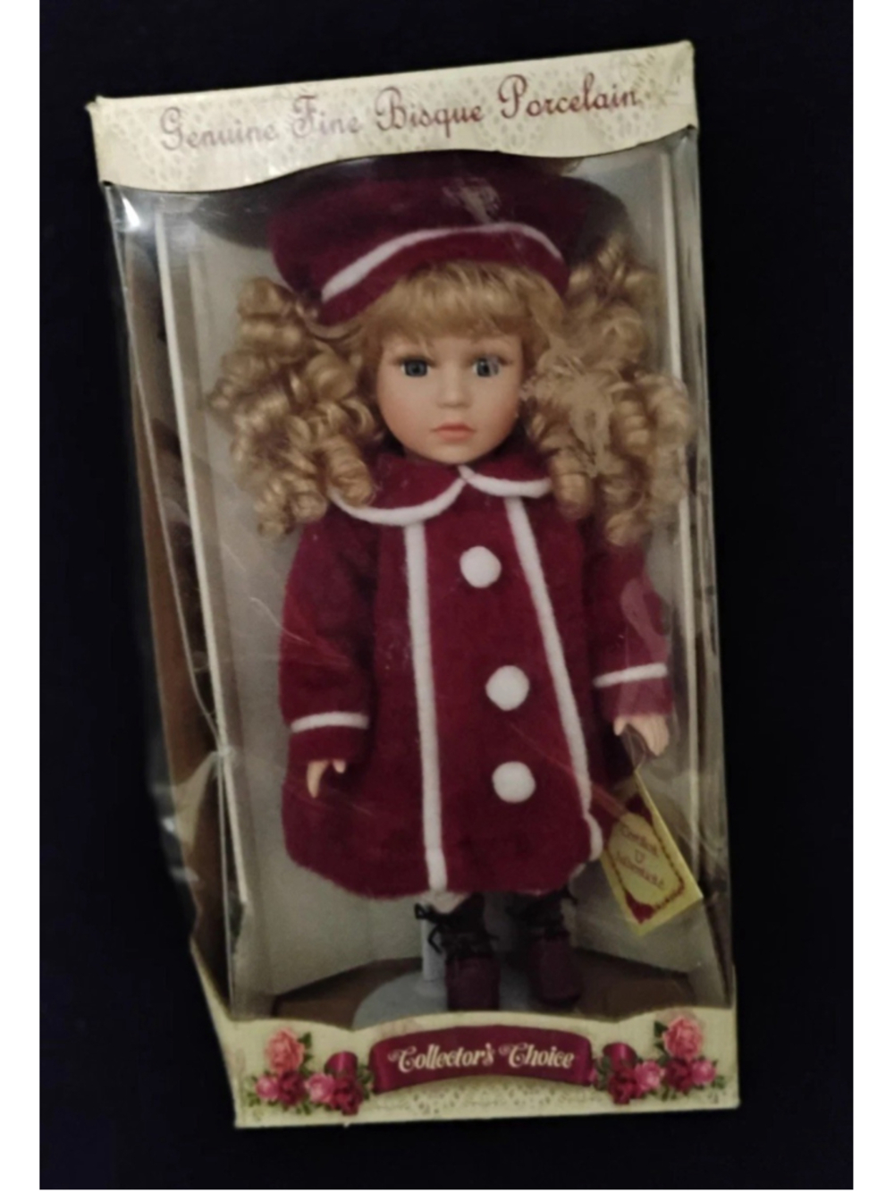 Collector's Choice Limited Edition Genuine Fine Bisque Porcelain Doll Walmart